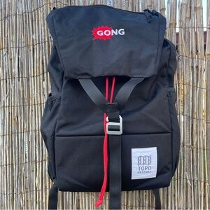 Topo Designs Y Pack Backpack, Black 23.8L